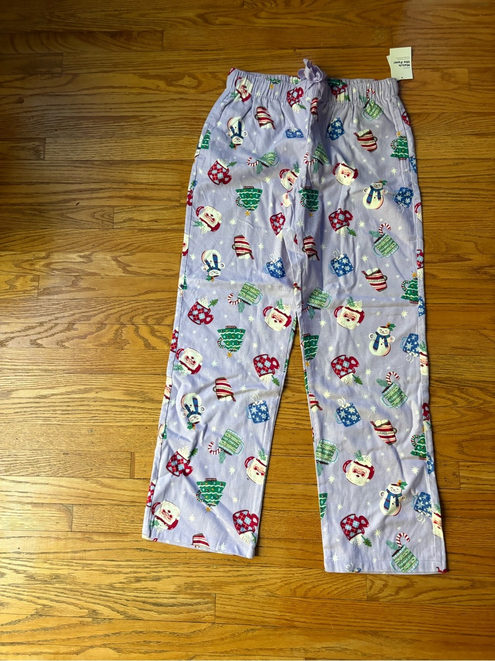Old Navy Lavender Holiday Character Pajama Bottoms